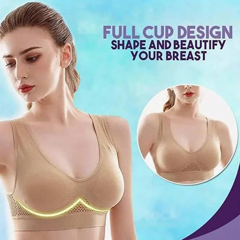 Women's Multicolor Air Bra - Free Size - Image 5